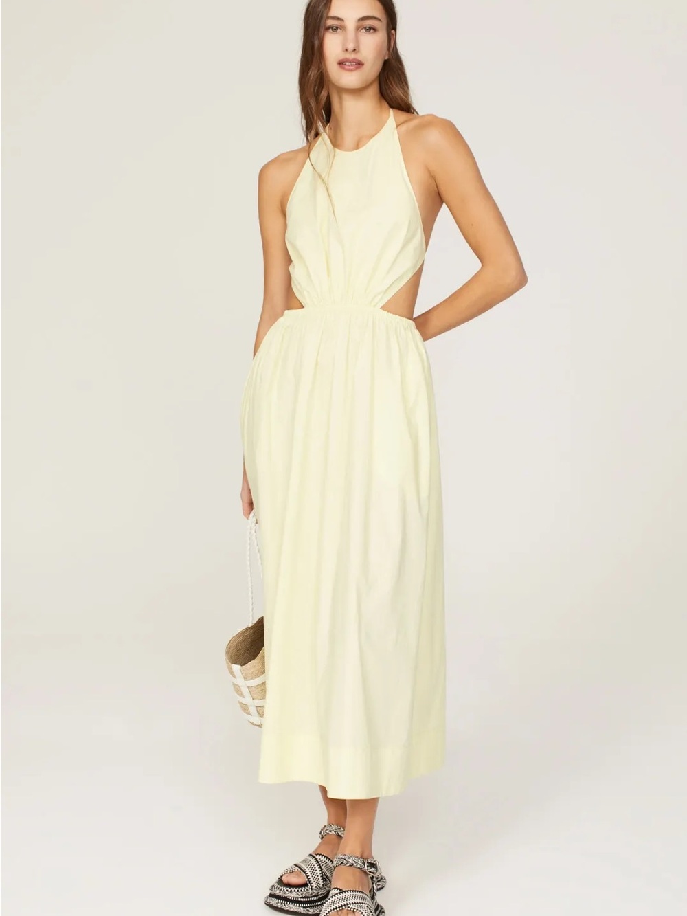 STAUD Vanessa Dress Sunray